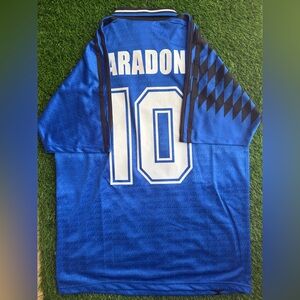 Maradona Argentina retro jersey